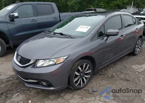2015 Honda Civic Exl z USA, uszkodzony, nr VIN 19XFB2F96FE095329
